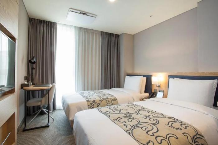 Centum Primus Hotel Busan Kamer foto